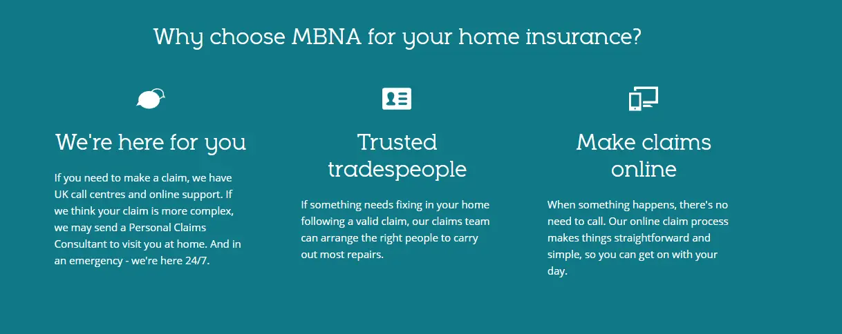 mbna home insurance review